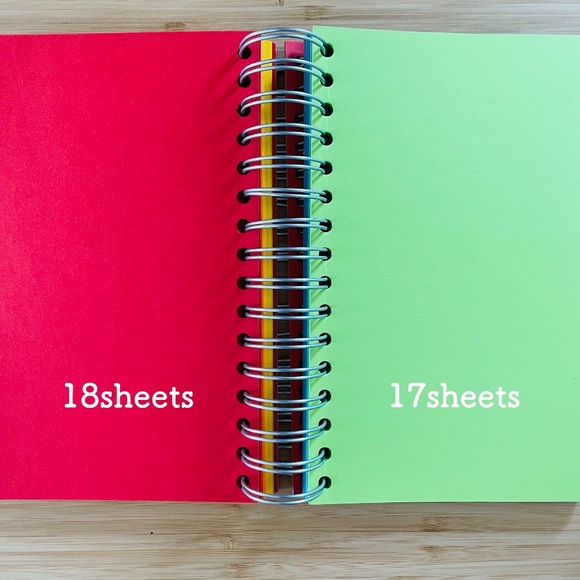 Rainbow Color Notebook 🔸Made in Germany 🔸The Conran Shop🔸Jornal Rare - Picture 5 of 14